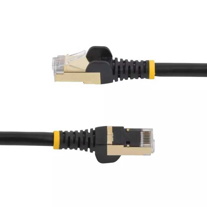 StarTech.com Cat6a RJ45 Male to RJ45 Male Cable 7 m STP Shielded Terminated PVC Sheath, 6ASPAT7MBK