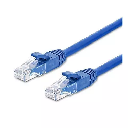 LOTA CAT5/CAT5e High-Speed LAN Cable PVC Blue 25 m with RJ45 Connector, MST-777-LT