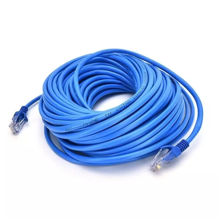 LOTA CAT5/CAT5e High-Speed LAN Cable PVC Blue 25 m with RJ45 Connector, MST-777-LT