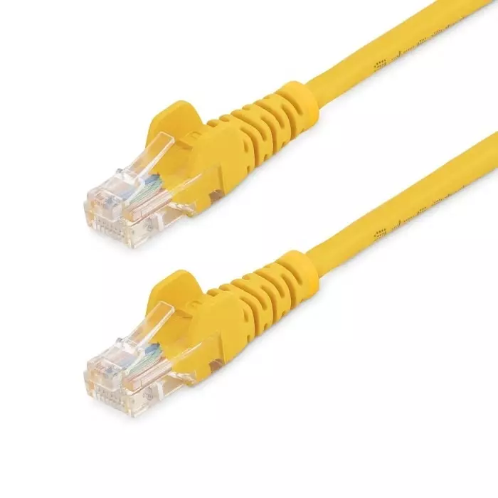 StarTech.com Cat5e RJ45 Male to RJ45 Male Cable 1 m U/UTP Unshielded Terminated PVC Sheath, 45PAT1MYL