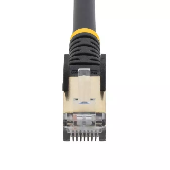 StarTech.com Cat6a RJ45 Male to RJ45 Male Cable 7.5 m STP Shielded Terminated, 6ASPAT750CMBK