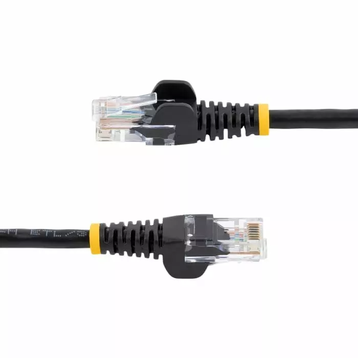 StarTech.com Cat5e RJ45 Male to RJ45 Male Cable 5 m U/UTP Unshielded Terminated PVC Sheath, 45PAT5MBK