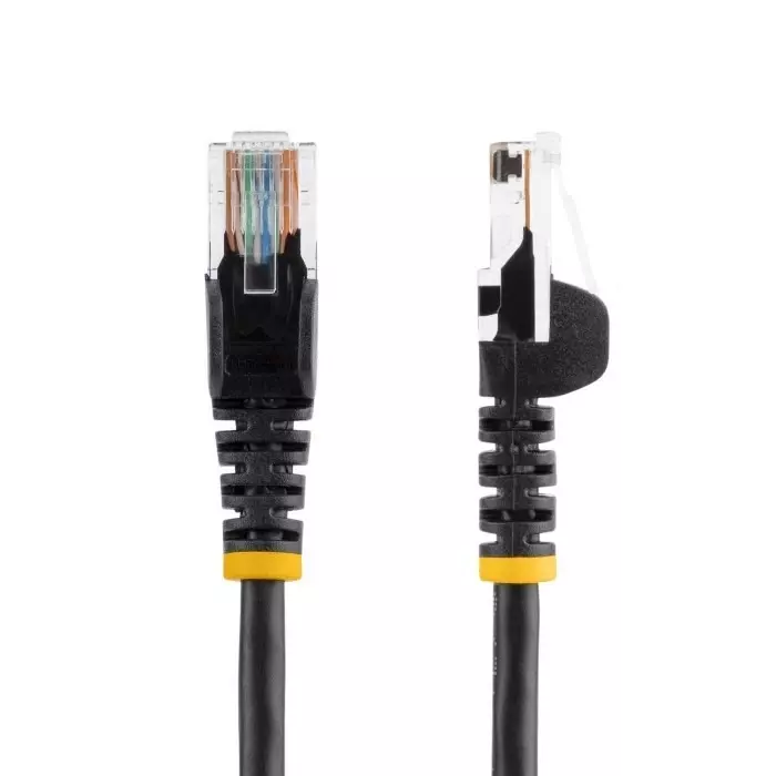 StarTech.com Cat5e RJ45 Male to RJ45 Male Cable 5 m U/UTP Unshielded Terminated PVC Sheath, 45PAT5MBK