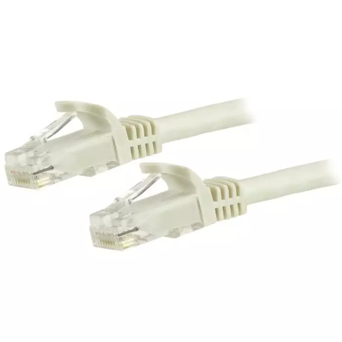 StarTech.com Cat6 RJ45 Male to RJ45 Male Cable 3 m U/UTP Unshielded Terminated PVC Sheath, N6PATC3MWH