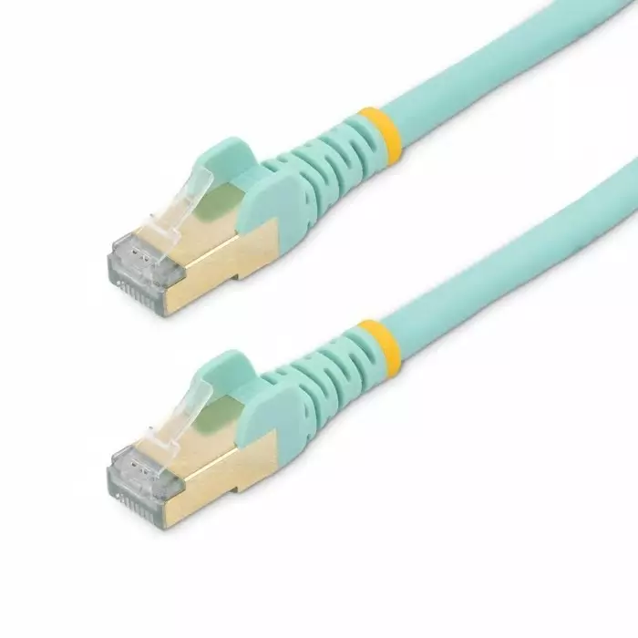 StarTech.com Cat6a RJ45 Male to RJ45 Male Cable 10 m STP Shielded Terminated PVC Sheath, 6ASPAT10MAQ