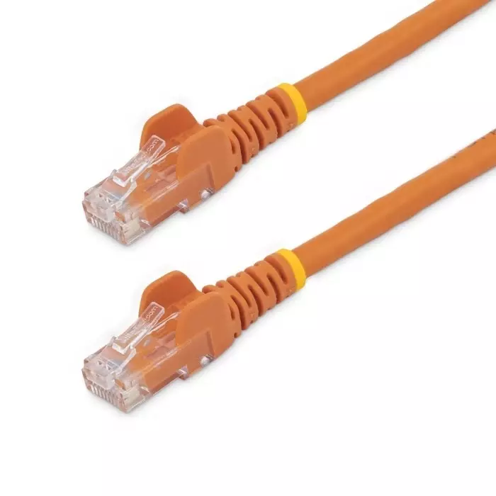 StarTech.com Cat6 RJ45 Male to RJ45 Male Cable 0.5 m U/UTP Unshielded Terminated PVC Sheath, N6PATC50CMOR