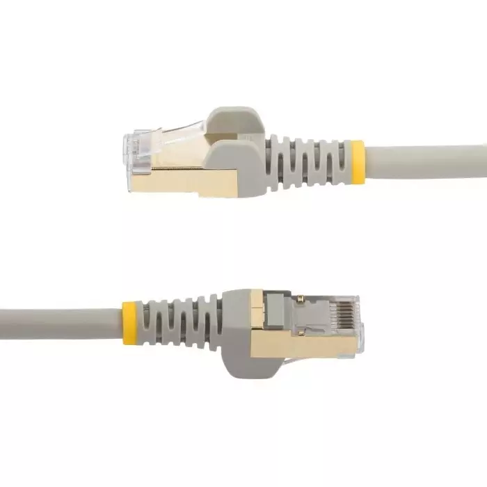 6aspat3mgr-startechcom-startechcomcat6a--10gbits-3m-cat6a-grey-rj45-to-male-rj45-male-stp-shielded-terminated-pvc-sheath-186-1623-rs