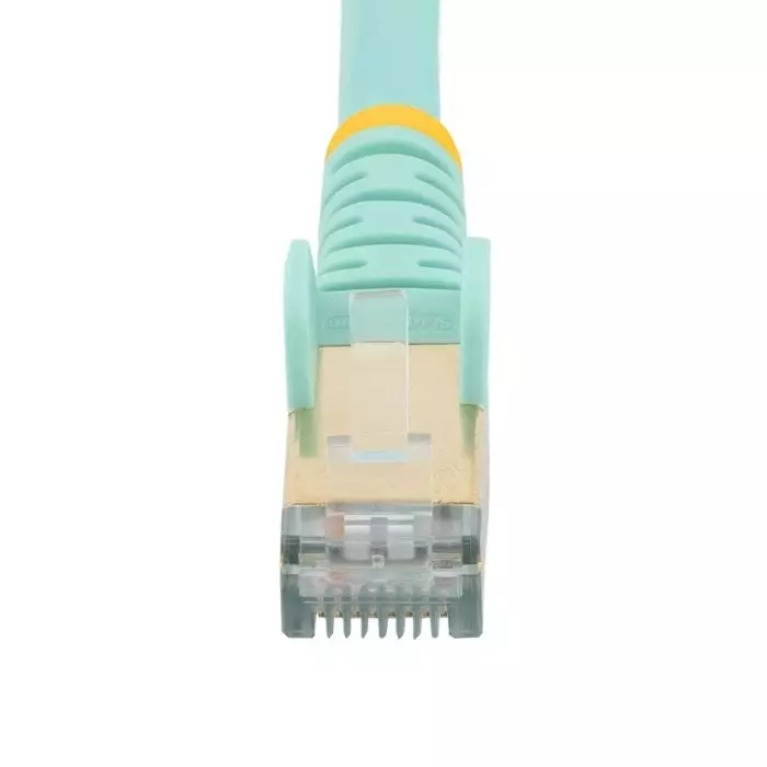 StarTech.com Cat6a RJ45 Male to RJ45 Male Cable 0.5 m STP Shielded Terminated PVC Sheath, 6ASPAT50CMAQ