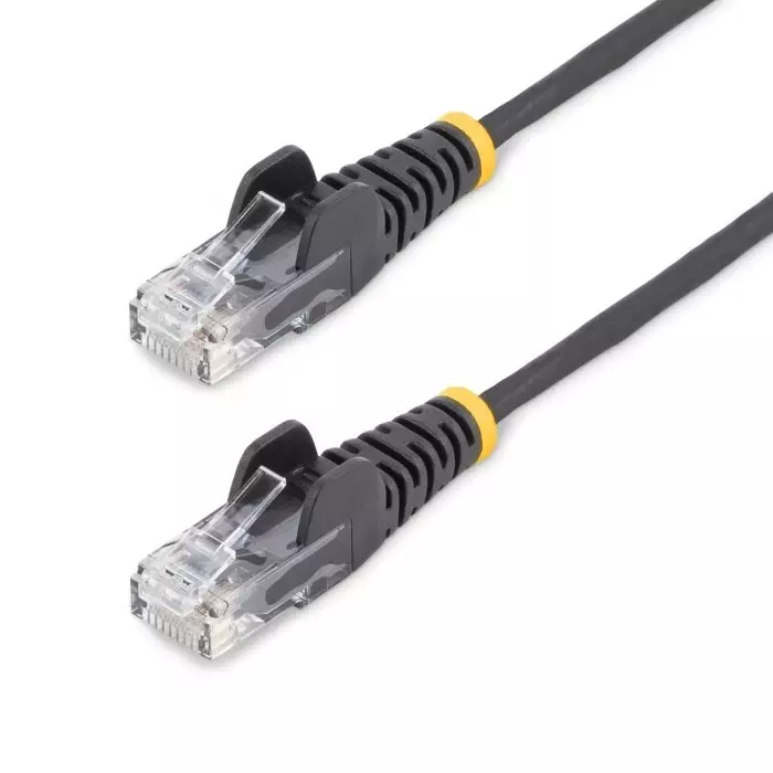 StarTech.com Cat6 RJ45 Male to RJ45 Male Cable 2 m U/UTP Unshielded Terminated PVC Sheath, N6PAT200CMBKS