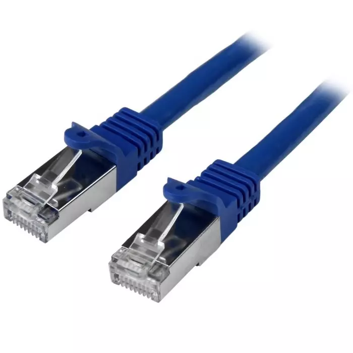 StarTech.com Cat6 RJ45 Male to RJ45 Male Cable 1 m S/FTP Shielded Terminated PVC Sheath, N6SPAT1MBL