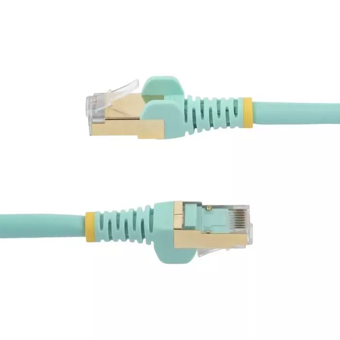 StarTech.com Cat6a RJ45 Male to RJ45 Male Cable 3 m STP Shielded Terminated PVC Sheath, 6ASPAT3MAQ
