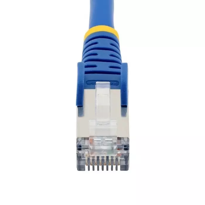 StarTech.com Cat6a RJ45 Male to RJ45 Male Cable 1 m Braid Shielded Terminated LSZH Sheath, NLBL-1M-CAT6A-PATCH