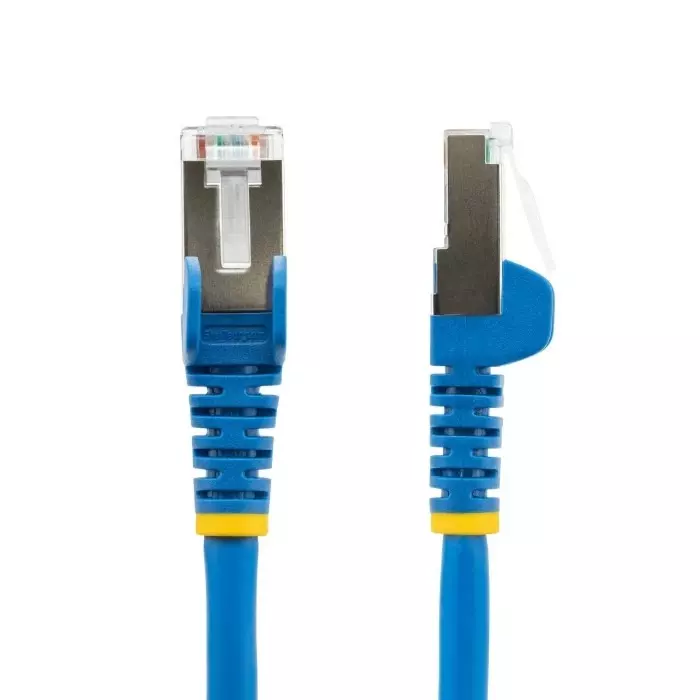 StarTech.com Cat6a RJ45 Male to RJ45 Male Cable 1 m Braid Shielded Terminated LSZH Sheath, NLBL-1M-CAT6A-PATCH