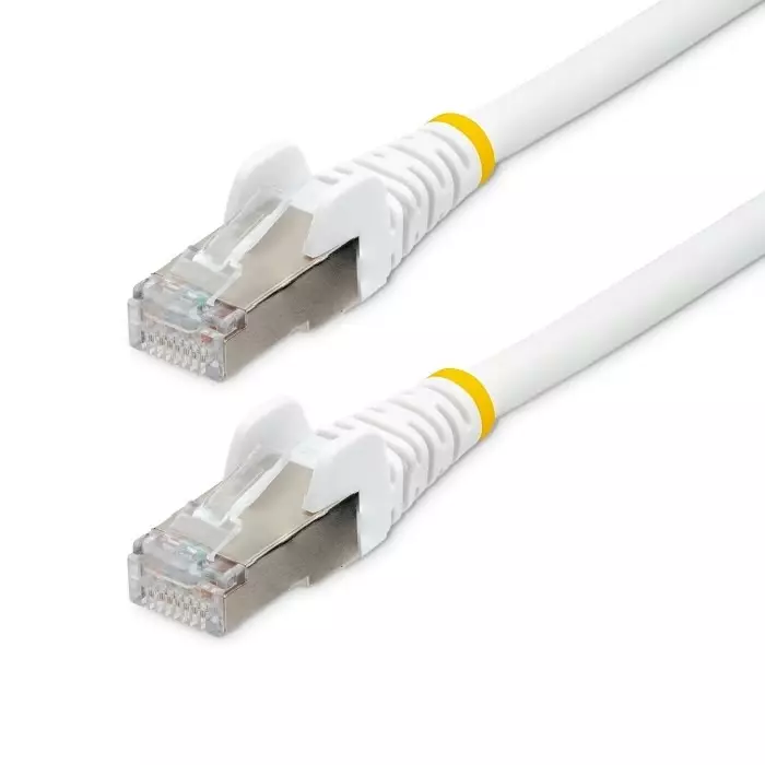 StarTech.com Cat6a RJ45 Male to RJ45 Male Cable 5 m Braid Shielded Terminated LSZH Sheath, NLWH-5M-CAT6A-PATCH