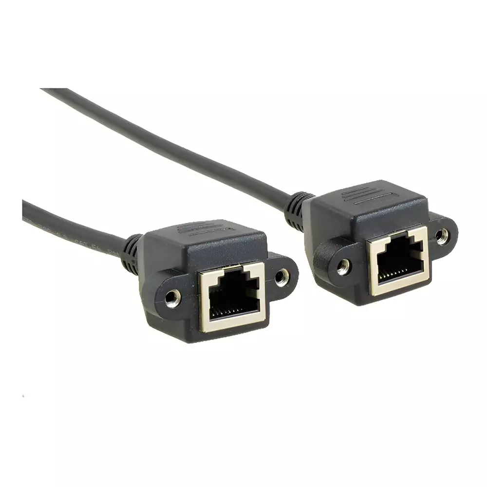 makworld-lan-network-extension-cable-female-to-female-30-cm-with-screw-panel-mount-black