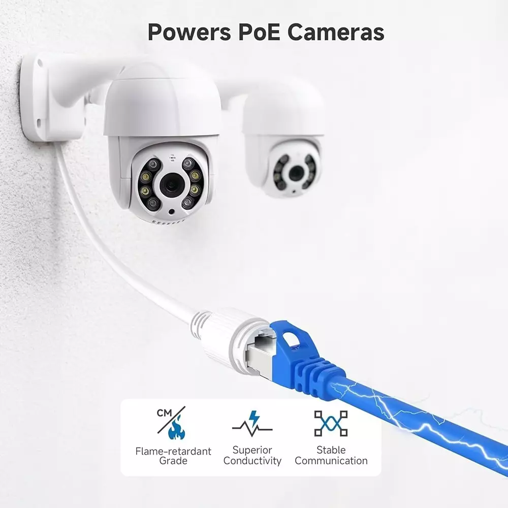 LOTA CAT5/CAT5e High-Speed LAN Cable PVC Blue 3 m with RJ45 Connector, MST-765-LT