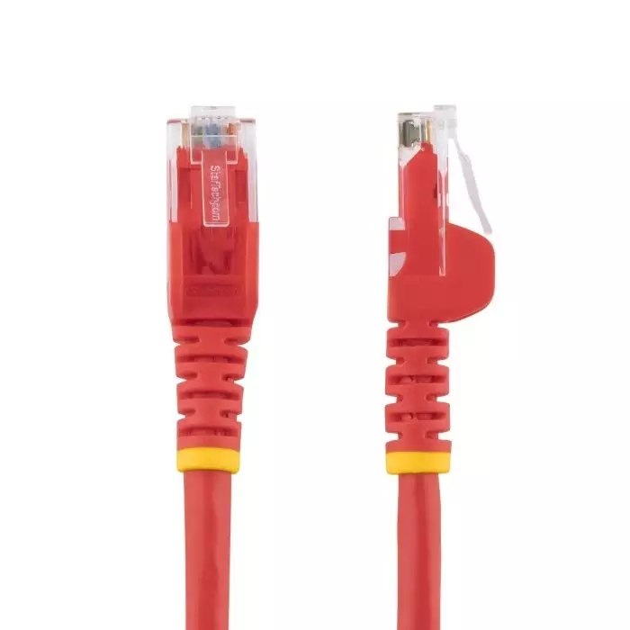 StarTech.com Cat6 Red RJ45 Male to RJ45 Male Cable 3 m U/UTP Unshielded Terminated PVC Sheath, N6PATC3MRD