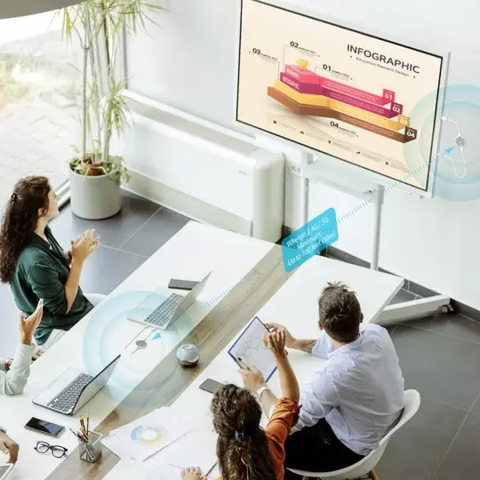 J5Create Wireless Display HDMI Extender Screen Cast 4K 2.4 GHz + 5 GHz, JVAW75