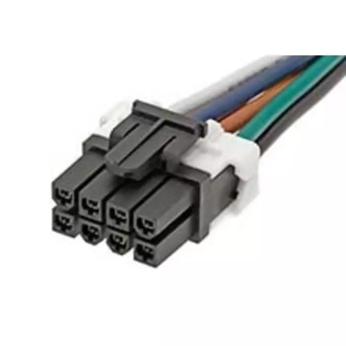 Molex 8 Way Female Mini-Fit Wire Board Cable 1m, 45135-0810