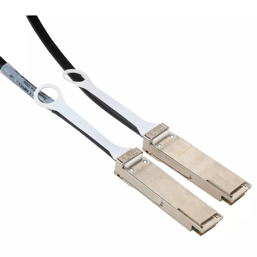AMPHENOL CABLES ON DEMAND COMPUTER CABLE ASSY, QSFP+ PLUG-PLUG, 5M, SF-NDAAFJ100G-005M