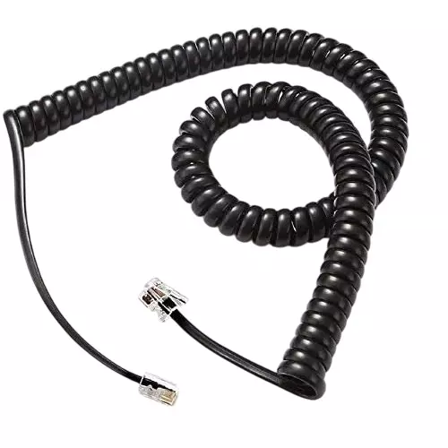 FEDUS 4P4C Spring Telephone Handset Cable