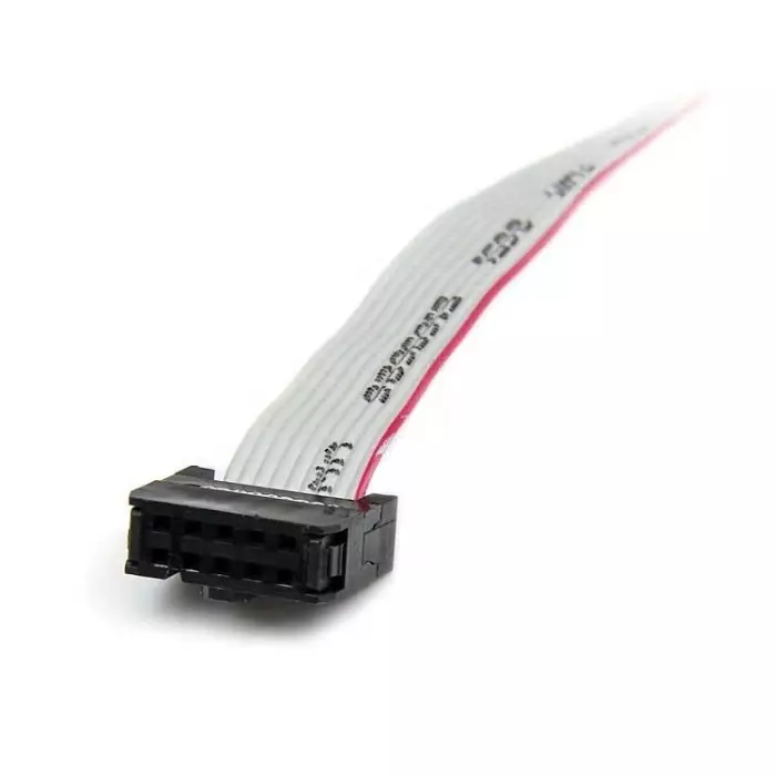 StarTech.com Female 10 Pin IDC to Male 9 Pin D-sub Serial Cable 412mm, PLATE9M16LP