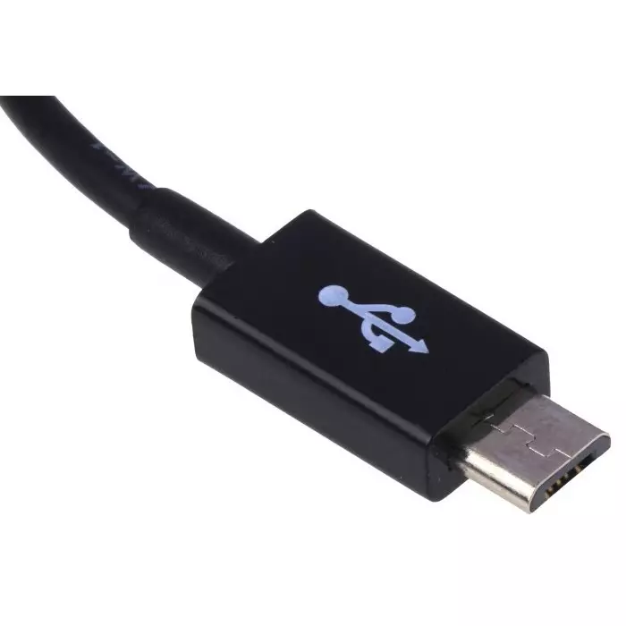 StarTech.com Male Micro USB B to Female USB A Cable 480 Mbps USB 2.0 130mm, UUSBOTG