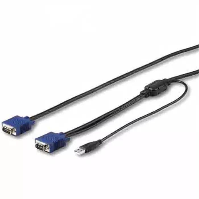 StarTech.com Male VGA to Male USB A VGA KVM Cable 3m, RKCONSUV10