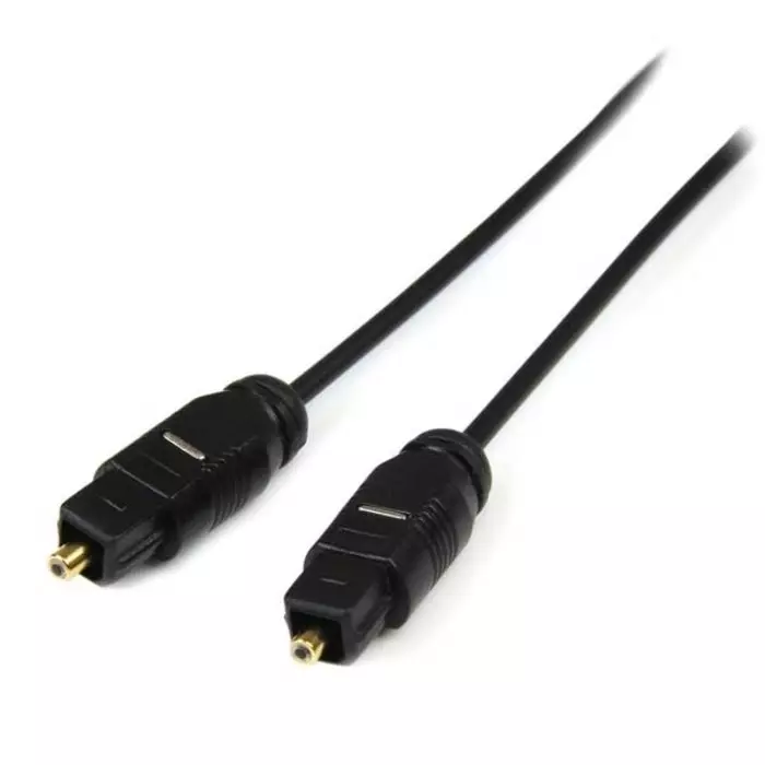StarTech.com Audio Cable Unscreened 4.56 m (15 Ft) Black, THINTOS15