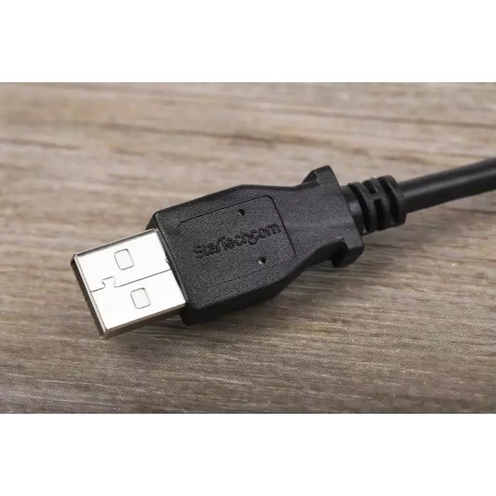 StarTech.com Male USB A to Female USB A Cable 480 Mbps USB 2.0 900 mm, USBEXTAA3BK