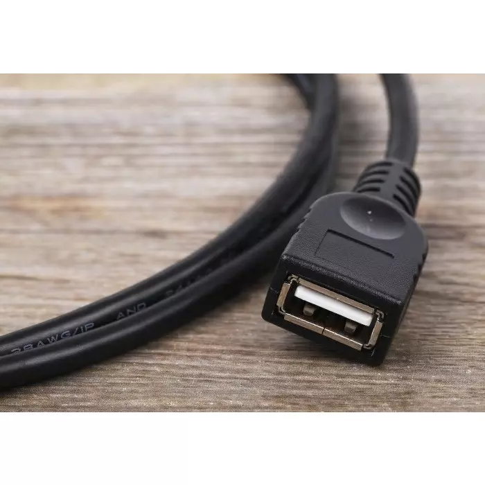 StarTech.com Male USB A to Female USB A Cable 480 Mbps USB 2.0 900 mm, USBEXTAA3BK
