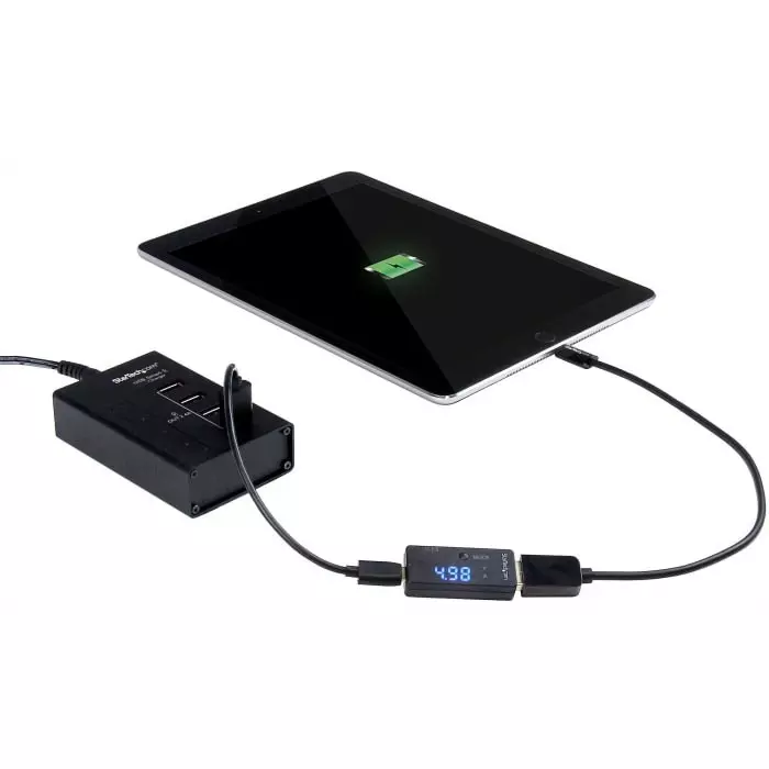 StarTech.com Male USB A to Female Micro USB B Cable 480 Mbps USB 2.0 0.2m, USBAUBSCHM