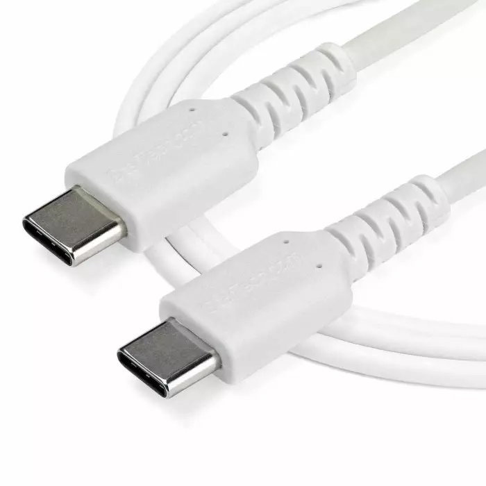 StarTech.com Male USB-C to Male USB-C Cable 480 Mbps USB 2.0 1m, RUSB2CC1MW