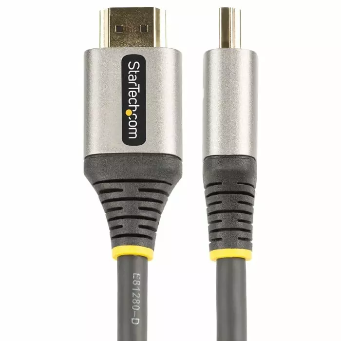 StarTech.com Male HDMI to Male HDMI Cable Premium High Speed 4K 500 mm, HDMMV50CM