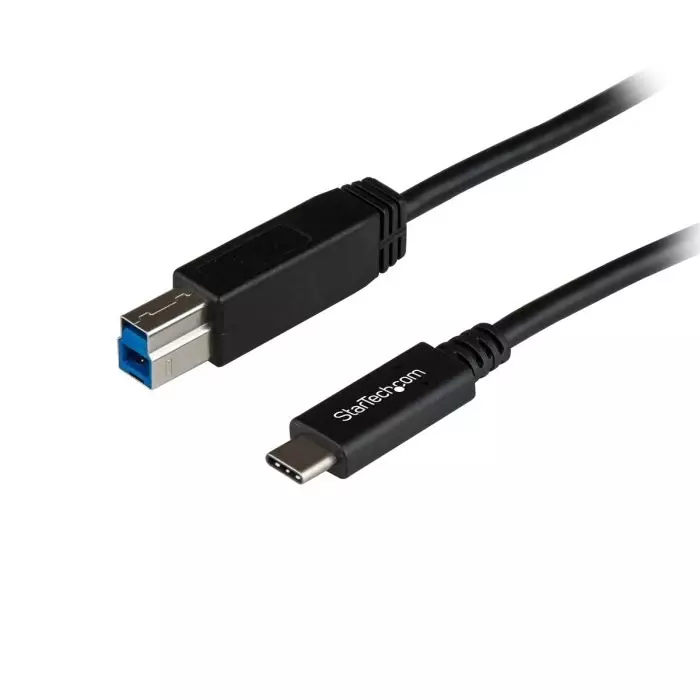 StarTech.com Male USB-C to Male USB B Cable 10 Gbps USB 3.1 1m, USB31CB1M