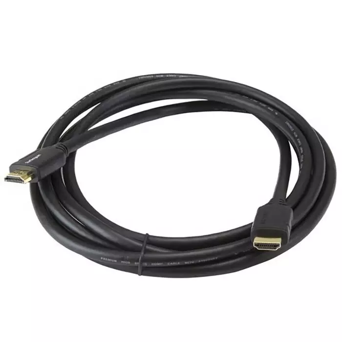StarTech.com Male HDMI to Male HDMI Cable Premium High Speed 4K @ 60Hz 3 m, HDMM3MP