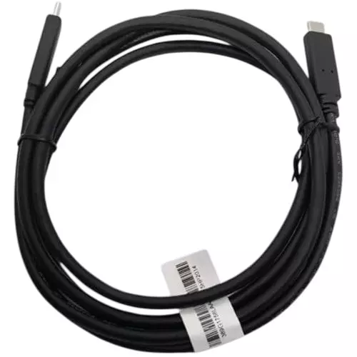 Mak World Hotron Type-C to Type-C Cable Gen 3.1/3.2 1.8 m Black for HPs Hotron M24 M24FD M27 M34D Mопitоr