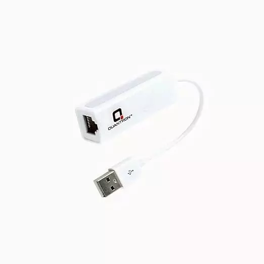 Quantron USB LAN Card Ethernet Adapter Micro USB 2.0 Type B for Stable Wired Connection, QUL-1110