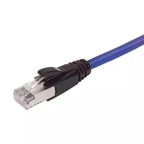 L-COM Enet Cord, Cat6A, Rj45 Plug-Plug, 1 , TRD695ABL-1
