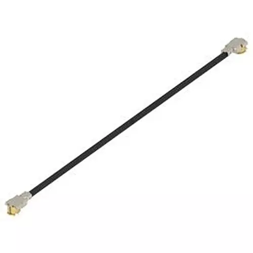 TE CONNECTIVITY Rf Cable, R/A Ipex Mhf4L Plug-Plug/7.9", 2502029-2.