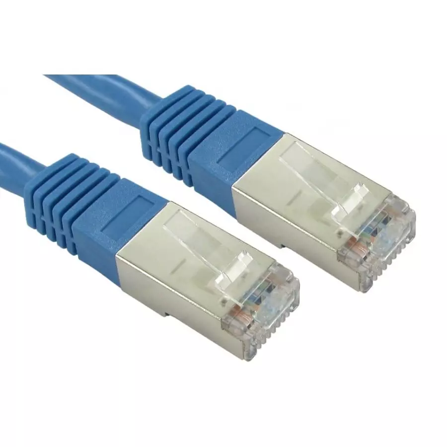 RS PRO Ethernet Cable Polyvinyl Chloride 10 m Length Blue, 2863346