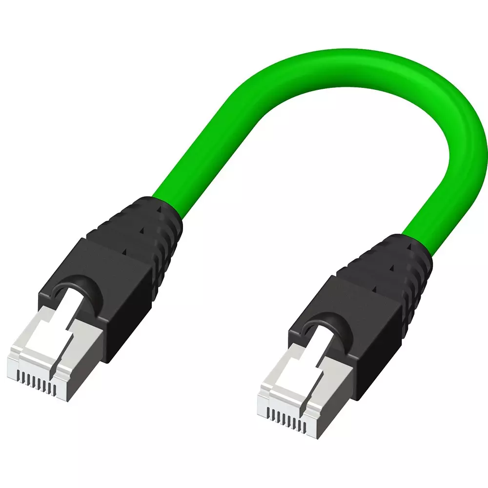 RS PRO Ethernet Cable Thermoplastic Elastomer 10 m Length Green, 2834991