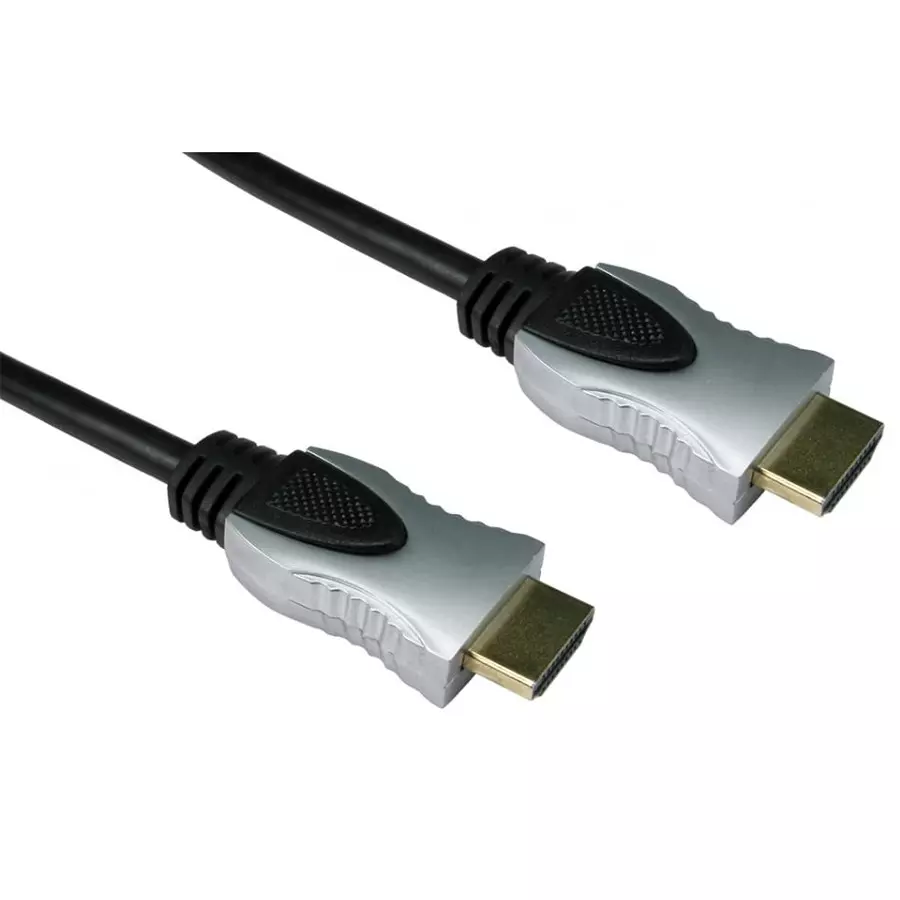 RS PRO HDMI Cable Polyvinyl Chloride HDMI Male 2 m Length, 2863311