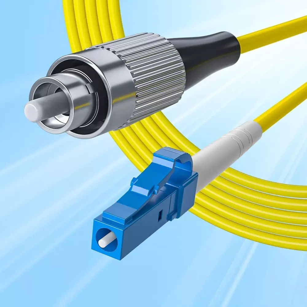 LOTA Fiber Optic Cable High-Speed Single Mode SC to FC Connector Multi Color 3 m, ‎MST-3104-LT