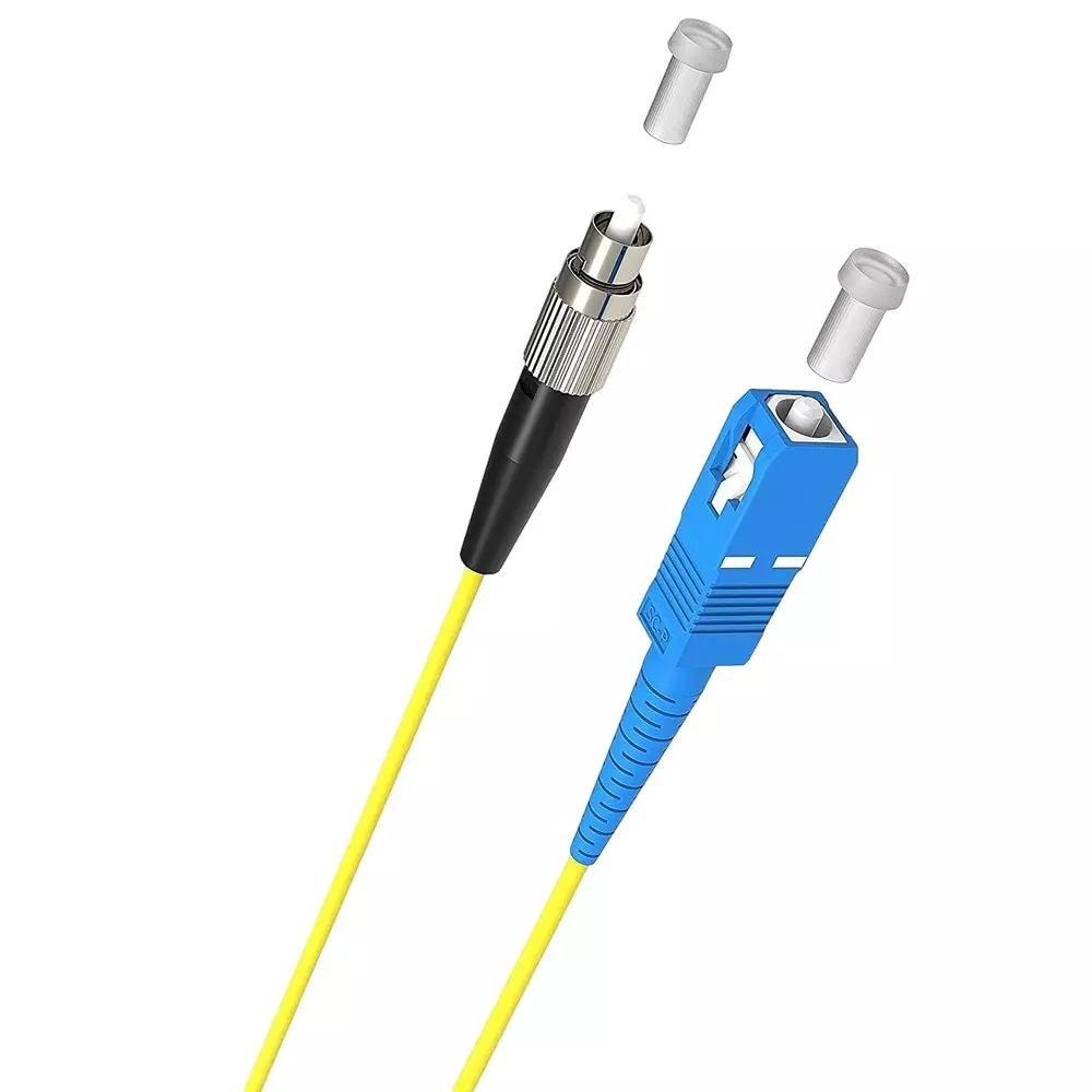 LOTA Fiber Optic Cable High-Speed Single Mode SC to FC Connector Multi Color 3 m, ‎MST-3104-LT