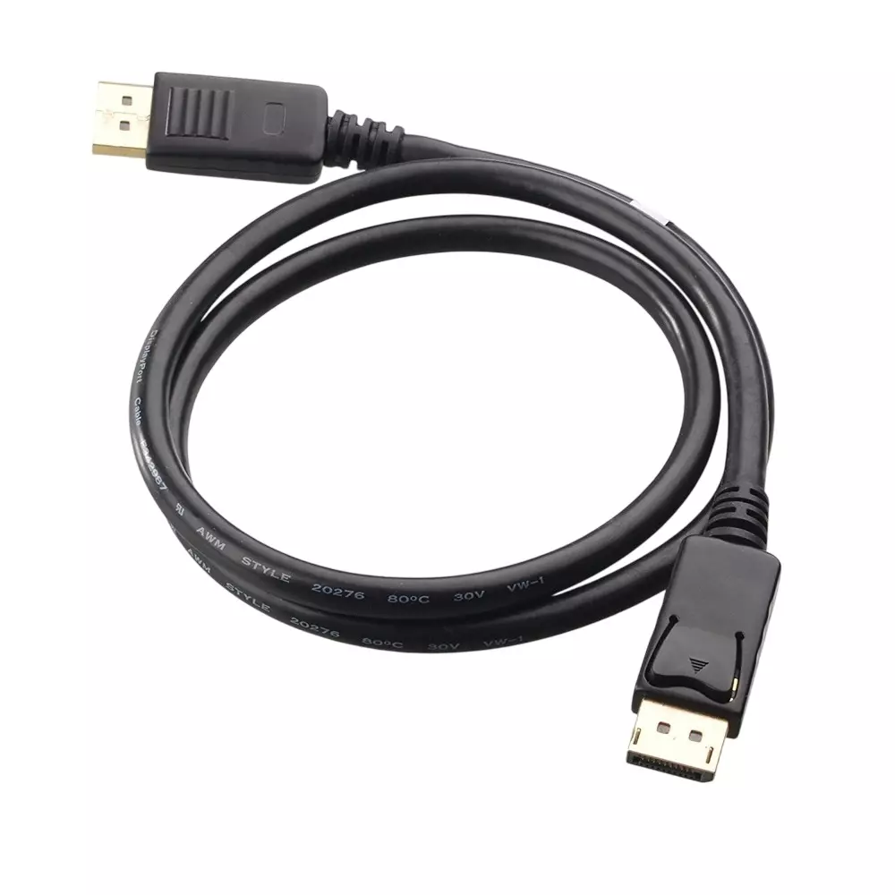 LOTA High-Speed DisplayPort to DisplayPort Cable Black 4K UHD Resolution Support 3 m, MST-1366-LT
