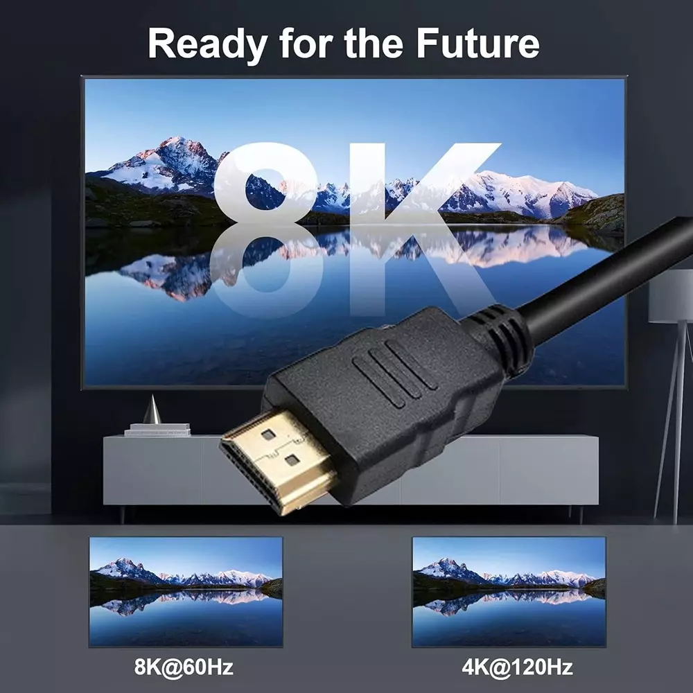 LOTA High-Speed HDMI Extension Cable Male to Female Black 1 m with Gold-Plated Connector, MST-3120-LT
