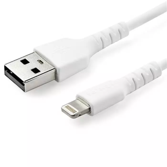 StarTech.com Male USB A to Male Lightning Cable 480 Mbps USB 2.0 2 m, RUSBLTMM2M