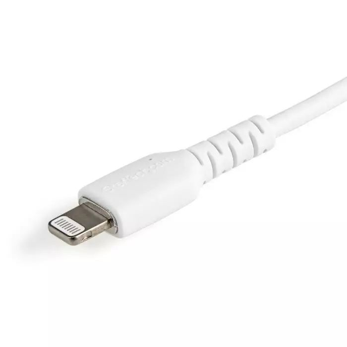 StarTech.com Male USB A to Male Lightning Cable 480 Mbps USB 2.0 300 mm, RUSBLTMM30CMW