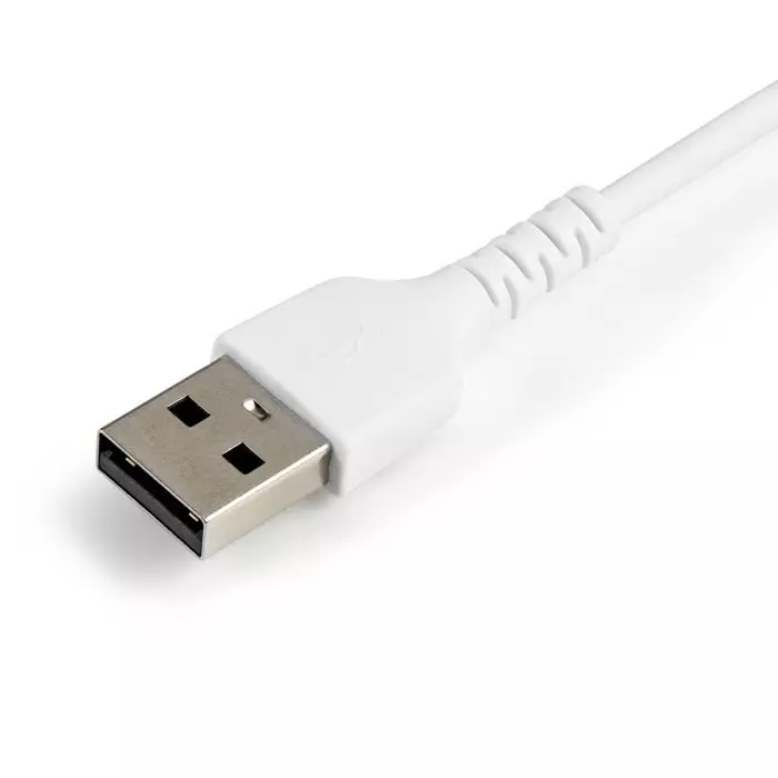 StarTech.com Male USB A to Male Lightning Cable 480 Mbps USB 2.0 300 mm, RUSBLTMM30CMW